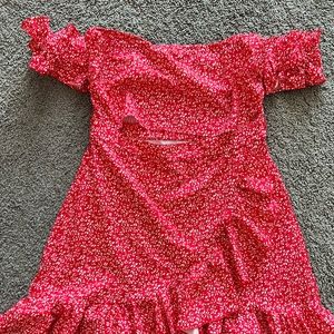 Women’s Red Short Summer Dress